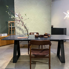 Ladda upp bild till gallerivisning, Bermuda matbord - stenskiva