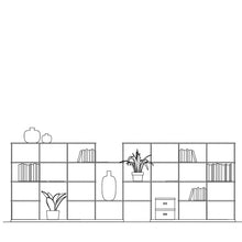 Ladda upp bild till gallerivisning, Krossing Maxi hyllsystem - Hyllavstånd 26 och 33 cm