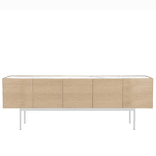 Ladda upp bild till gallerivisning, Carrara / White Stained Oak / White