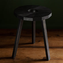 Ladda upp bild till gallerivisning, Lilla Snåland pall - Grafit svart