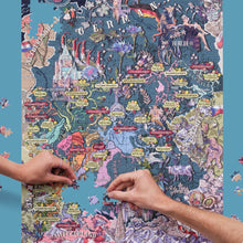 Ladda upp bild till gallerivisning, Vinpussel - Tyskland 1000 bitar