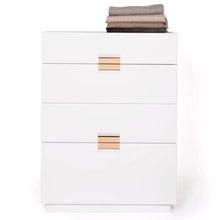 Ladda upp bild till gallerivisning, White / Natural leather