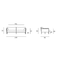 Ladda upp bild till gallerivisning, Greene soffa 218