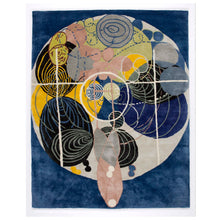 Ladda upp bild till gallerivisning, Hilma af Klint matta blå