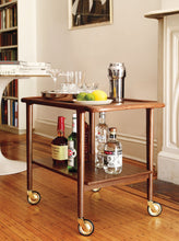 Ladda upp bild till gallerivisning, Tevagn i valnöt