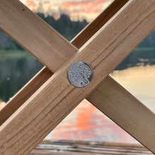 Ladda upp bild till gallerivisning, Kryss ihopvikbar matstol