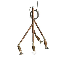 Ladda upp bild till gallerivisning, Taklampa Kvist i rå koppar