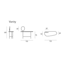 Ladda upp bild till gallerivisning, Pebble sminkbord