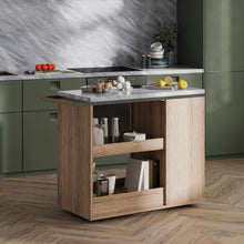 Ladda upp bild till gallerivisning, Elegant Grey / Green Khaki / Black Walnut Oak