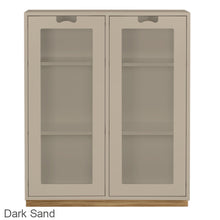 Ladda upp bild till gallerivisning, Snö E vitrinskåp