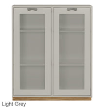 Ladda upp bild till gallerivisning, Snö E vitrinskåp