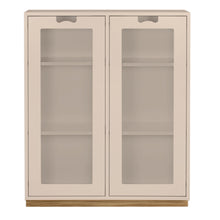 Ladda upp bild till gallerivisning, Snö E vitrinskåp