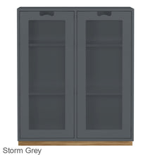 Ladda upp bild till gallerivisning, Snö E vitrinskåp