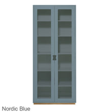 Ladda upp bild till gallerivisning, Snö F vitrinskåp