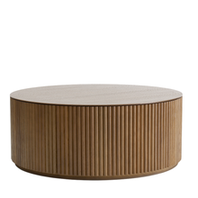 Ladda upp bild till gallerivisning, Soffbordet Grand Palais i White Stained Oak i Teak