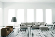 Ladda upp bild till gallerivisning, Vardagsrum med soffa och fåtöljer