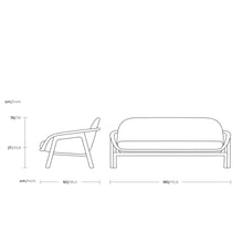 Ladda upp bild till gallerivisning, Vimini Sofa Outdoor