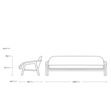 Ladda upp bild till gallerivisning, Vimini Sofa Outdoor