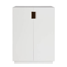 Ladda upp bild till gallerivisning, White / Dark Brown
