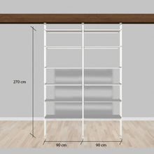 Load image into Gallery viewer, System K2 bokhylla - 194x270 cm
