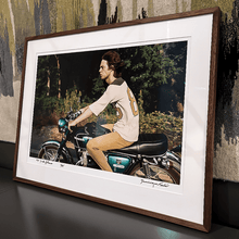 Load image into Gallery viewer, Mick On Bike - Dominique Tarle
