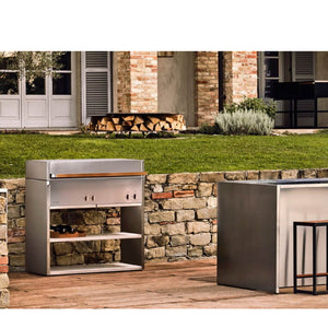 Röshults Essentials gasolgrill + Sideboard