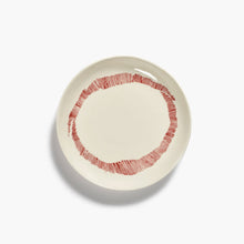 Ladda upp bild till gallerivisning, Fat - White Swirl-stripes Red 4-pack
