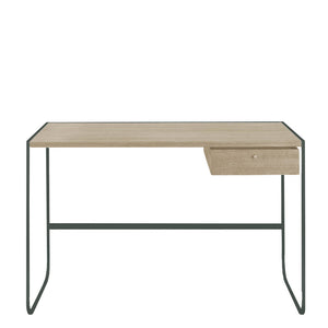 White Stained Oak / Green Khaki