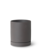 Load image into Gallery viewer, Sekki pot Charcoal
