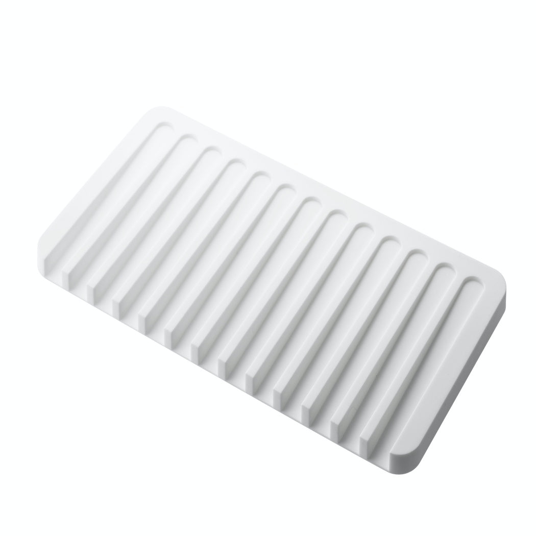 Flow avrinningsbricka vit