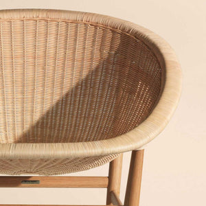 Basket Club Chair - Outdoor