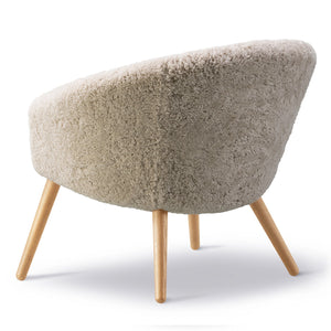 Ditzel Lounge Chair - Fårskinn