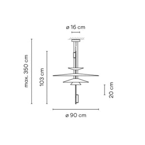 Vibia Flamingo 1550