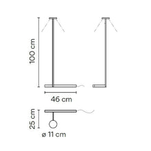 Ladda upp bild till gallerivisning, Vibia Flat 5955 golvlampa
