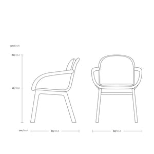 Vimini Dining Armchair